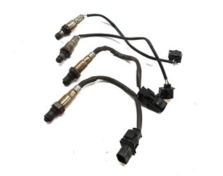 13 MERCEDES ML350 W166 3.5L (276.955) ENGINE OXYGEN O2 LAMBDA PROBE SENSOR SET/4 — exact item pictured